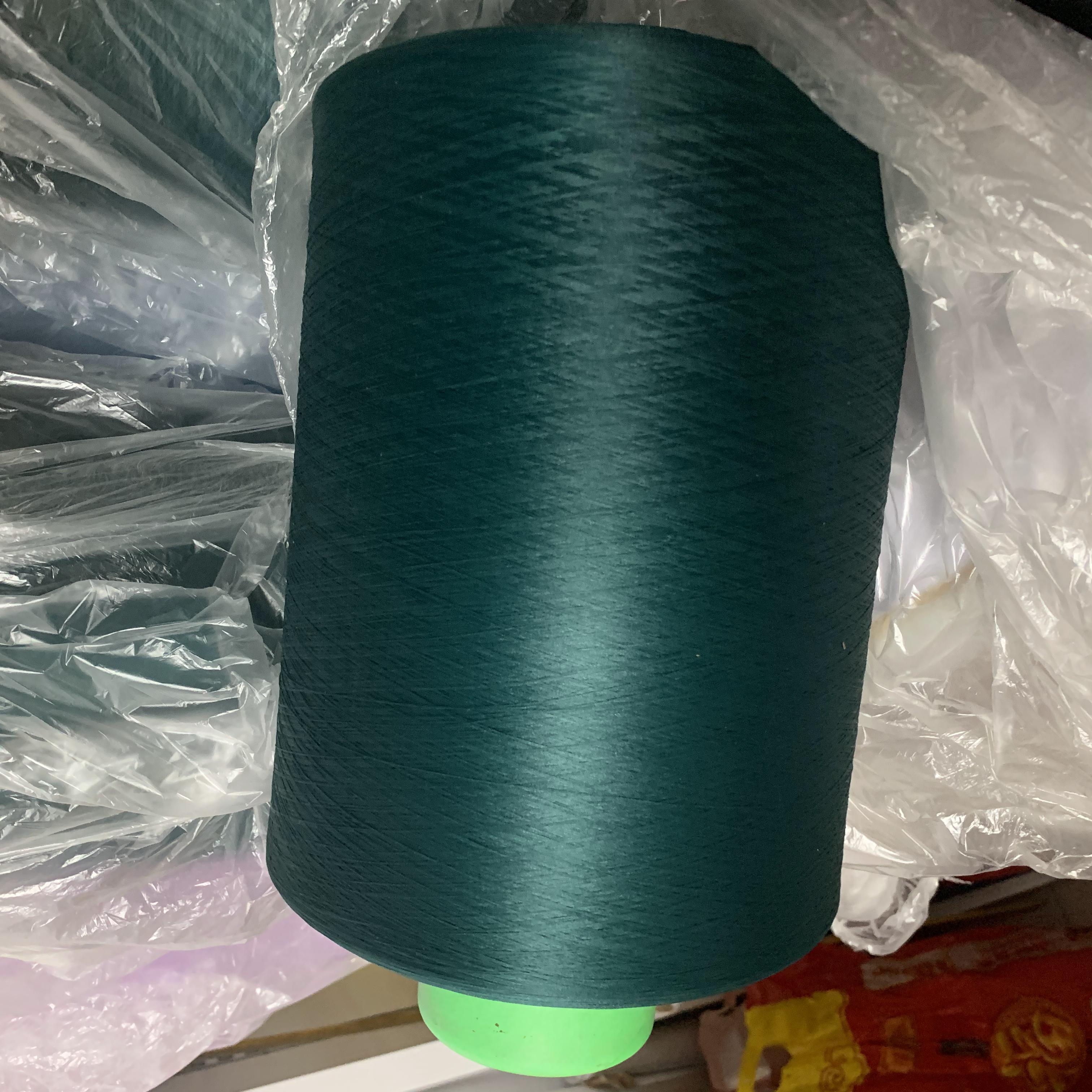 Home handmade polyester thread, DIY needle and thread, dark green Specification image