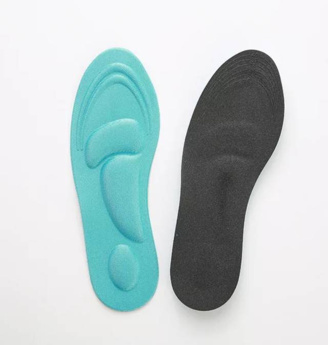 Direct sales spring 4D sponge comfortable, breathable, sweat-absorbing, arch support, men's and women's military training thickened sports, customizable insoles Specification image