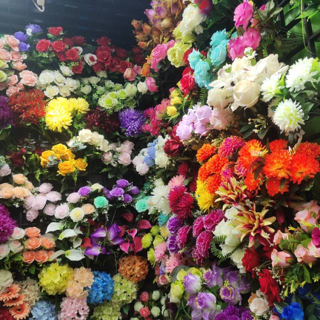 Wanping Craft Silk Flower Factory describe pic - 2