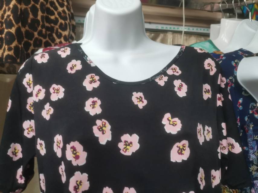 外贸女士睡衣居家舒适春季新款百搭短袖短款产品图