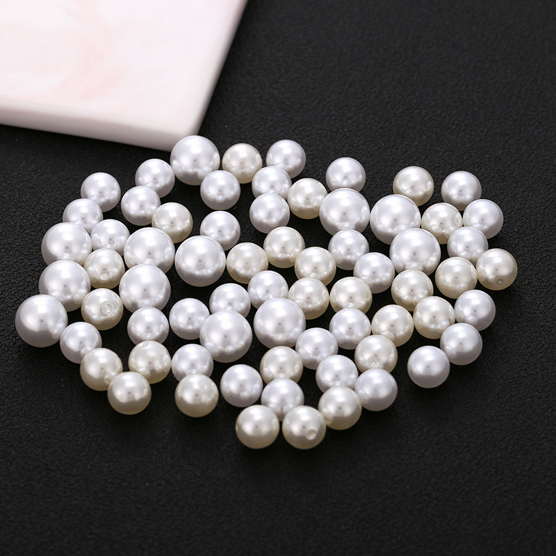 Brand ABS pearls, high-brightness, non-porous, semi-porous, 1000 pieces per package, beading accessories, DIY material, anti-pearl