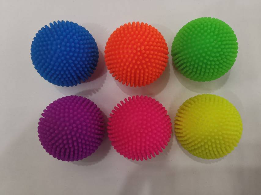 彩色7.5寸短毛球PVA仿真玩具可爱软绵绵挤压揉虐