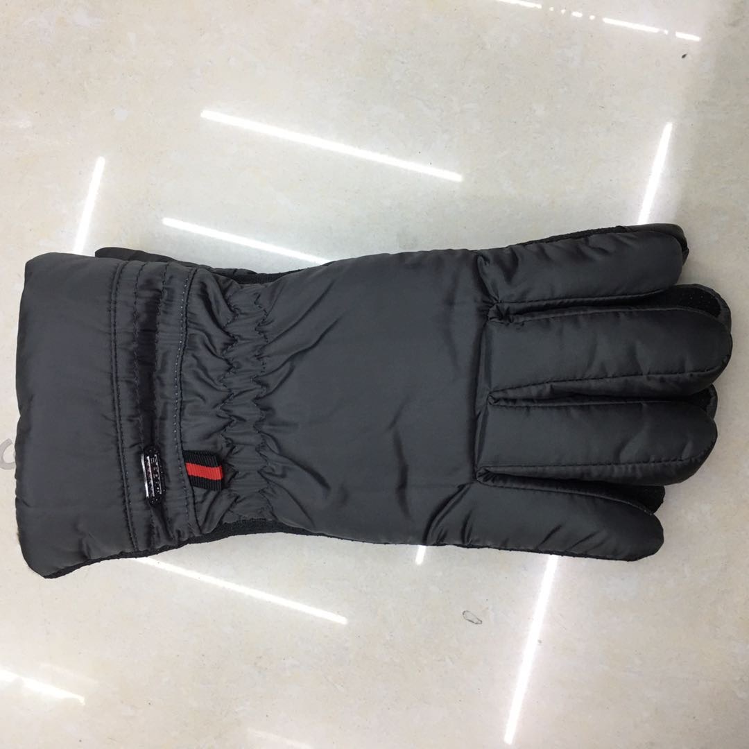 Warm gloves, men's winter thickened waterproof and windproof cotton gloves, Korean version outdoor cycling and skiing gloves