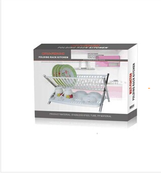 折叠碗架厨房沥水架加宽折叠沥碗架水槽收纳架可折叠置物架放碗架沥水细节图