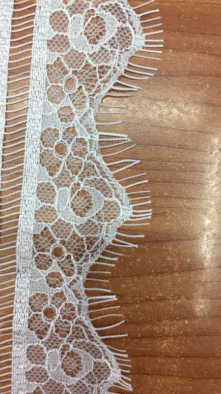 花边辅料网纱裙摆本白色蕾丝带裙子服装边料产品图