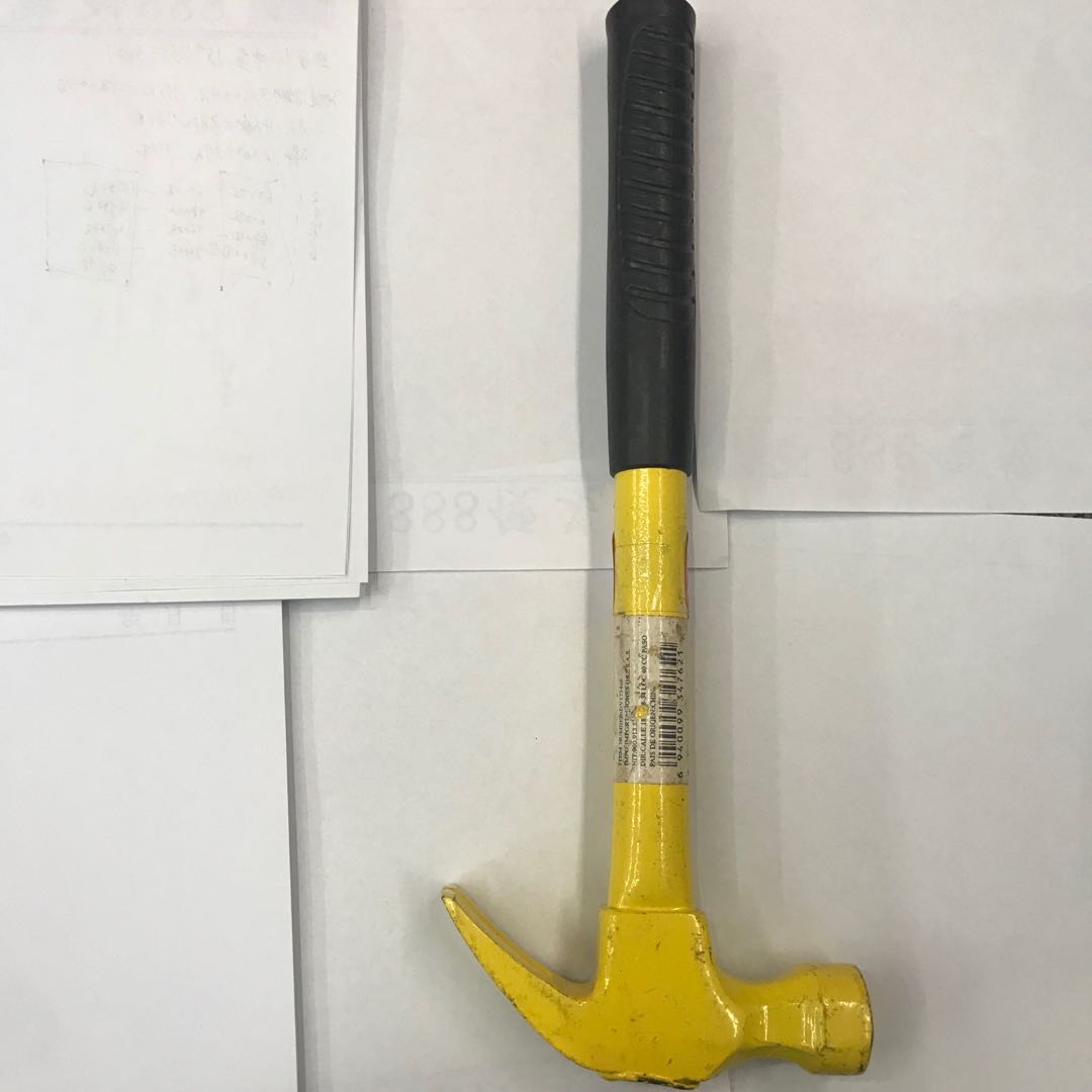 Claw hammer hardware, iron hammer, multi-functional carpentry hammer, household hammer thumbnail