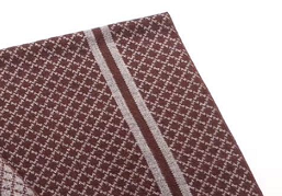 Men's British Style Fashion Trend With Warm Chequered Striped Jacquard Scarf Specification drawing
