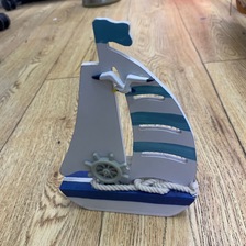 地中海木质帆船模型创意摆件装饰品