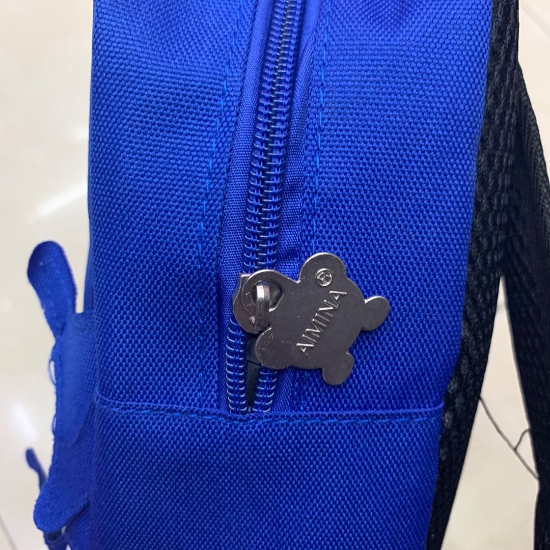 Schoolbag Backpack Backpack Backpack Student Schoolbag Travel Small Schoolbag Primary School Backpack Children's Schoolbag Blue details Picture