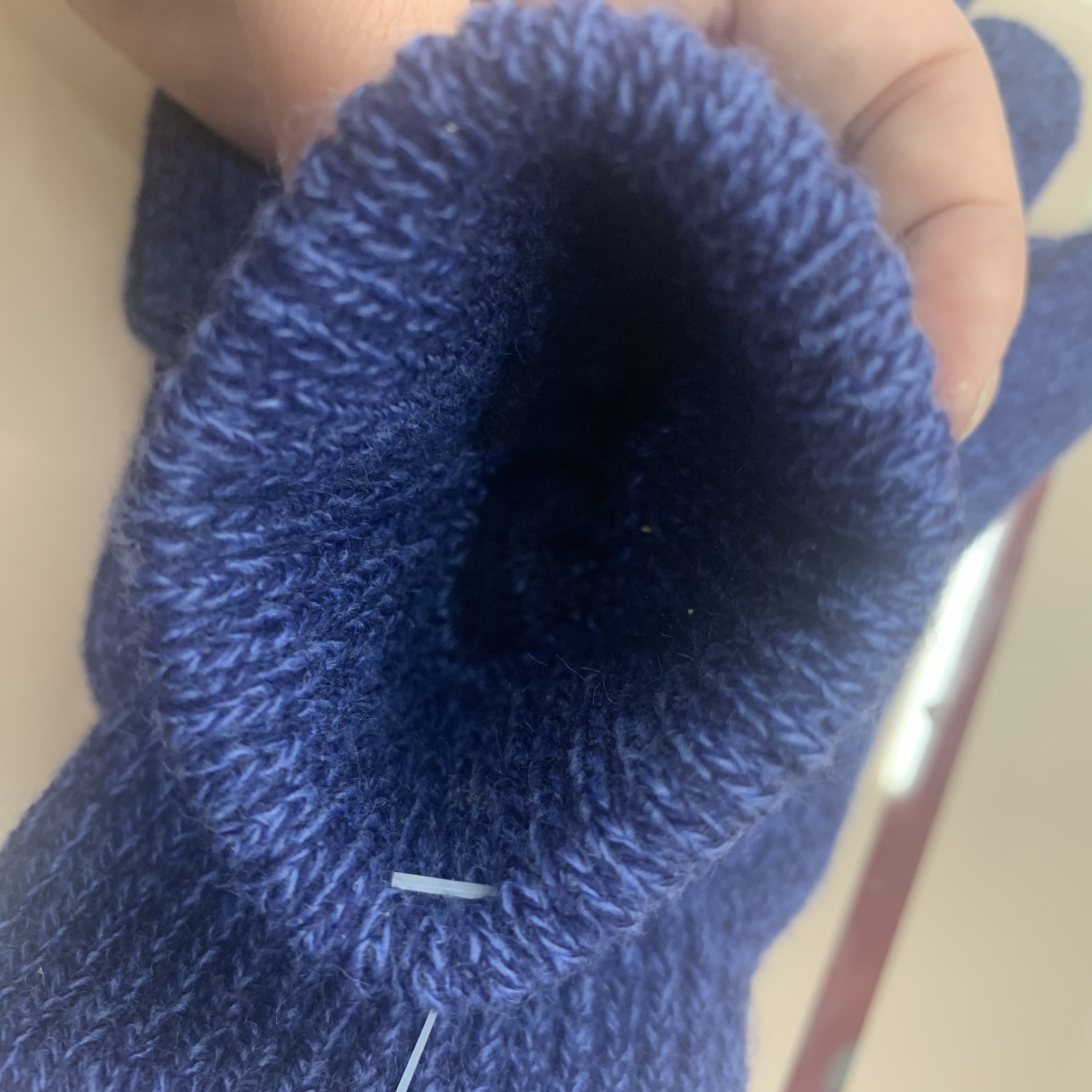 Touch Screen Magic Gloves For Men And Women Autumn And Winter Plus Fleece Thickened Driving Knitted Cotton Wool Line For Cold Protection And Warm Riding Specification drawing