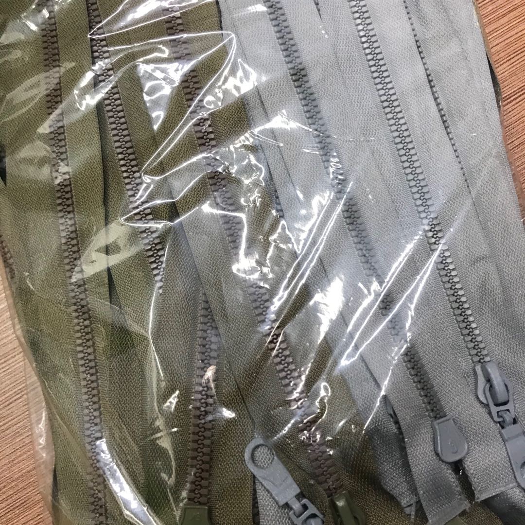 80CM高档树脂拉链开尾手工帐篷睡袋羽绒服外套专用拉锁辅料配件细节图