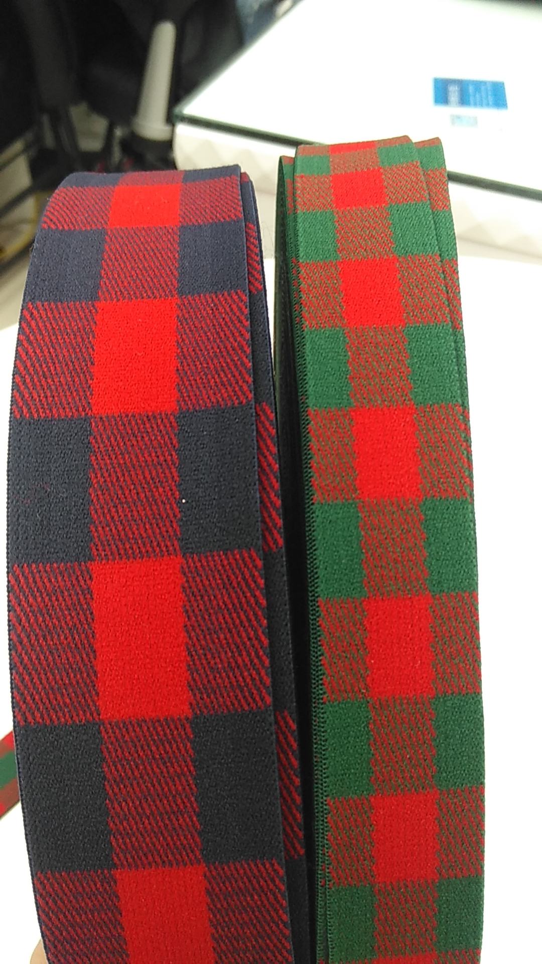 Quality Plaid Ribbon Ribbon Garment Accessories Manufacturers Direct Sales details Picture