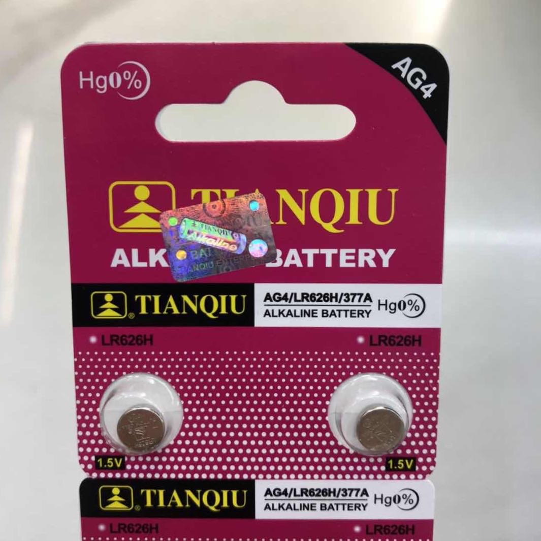 LR44 button battery twist-off AG13 round battery alarm clock children's toy watch 1.5V small battery model details Picture