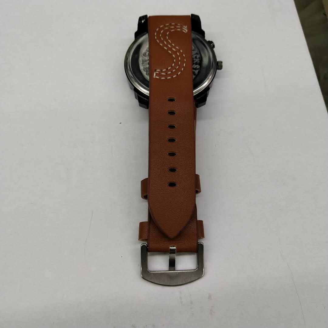 Fashionable and trendy men's belt casual and fashionable sports watch Quartz watch Specification image
