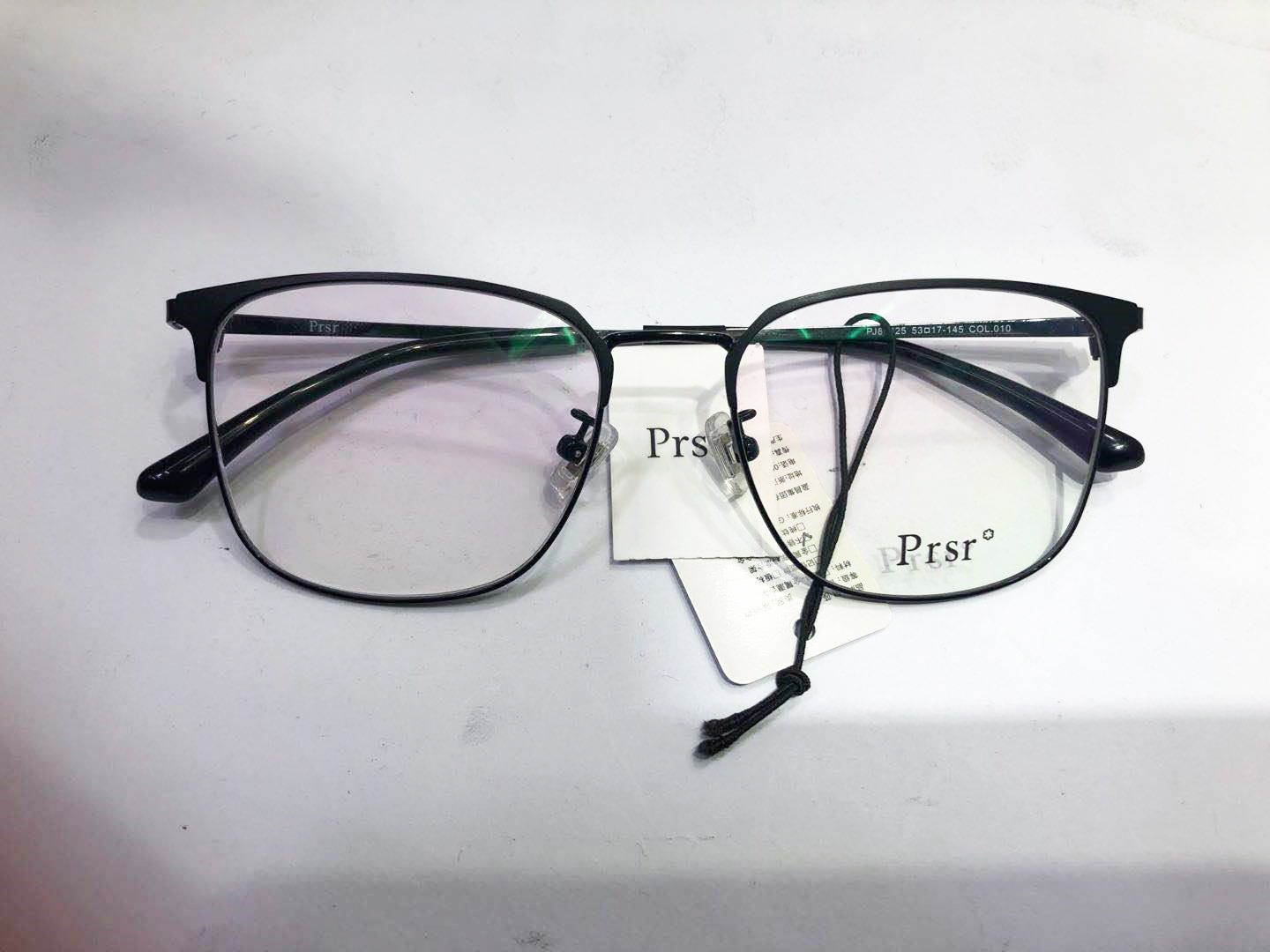 新款帕莎时尚眼镜框 男女金属光学近视镜架圆框大框PJ66296
