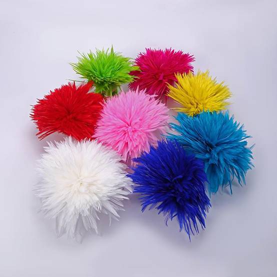 Ostrich Feather Lace Clothing Accessories Decorative Accessories Colored Cloth Strips Specification drawing