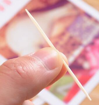 宾馆酒店餐馆餐厅饭店一次性牙签两头牙签100根细牙签细节图