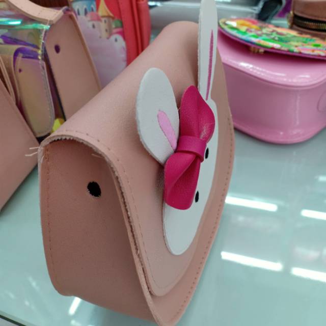 韩版爆款手提迷你可爱小兔子包包产品图