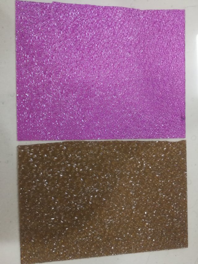 珍珠颗粒阳光板高新技术pc颗粒材料板详情图3
