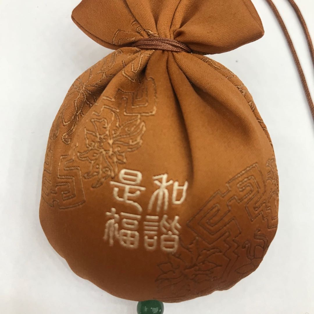 静心丸随身小圆球香囊香包手工小迷你刺绣香袋福袋汽车挂件细节图