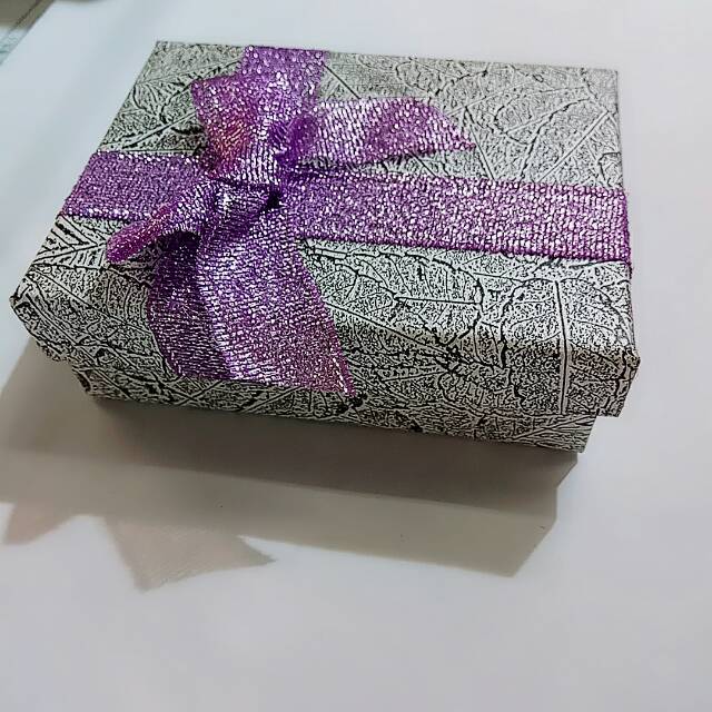 叶纹戒指盒项链盒包装盒礼品盒