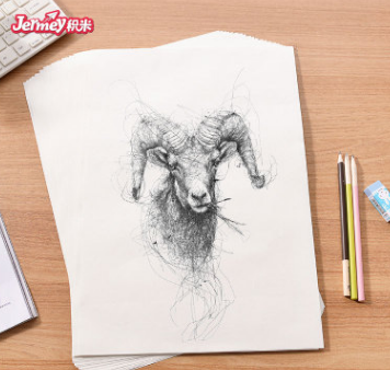 8K-160g art sketch paper, original wood pulp drawing and painting watercolor paper