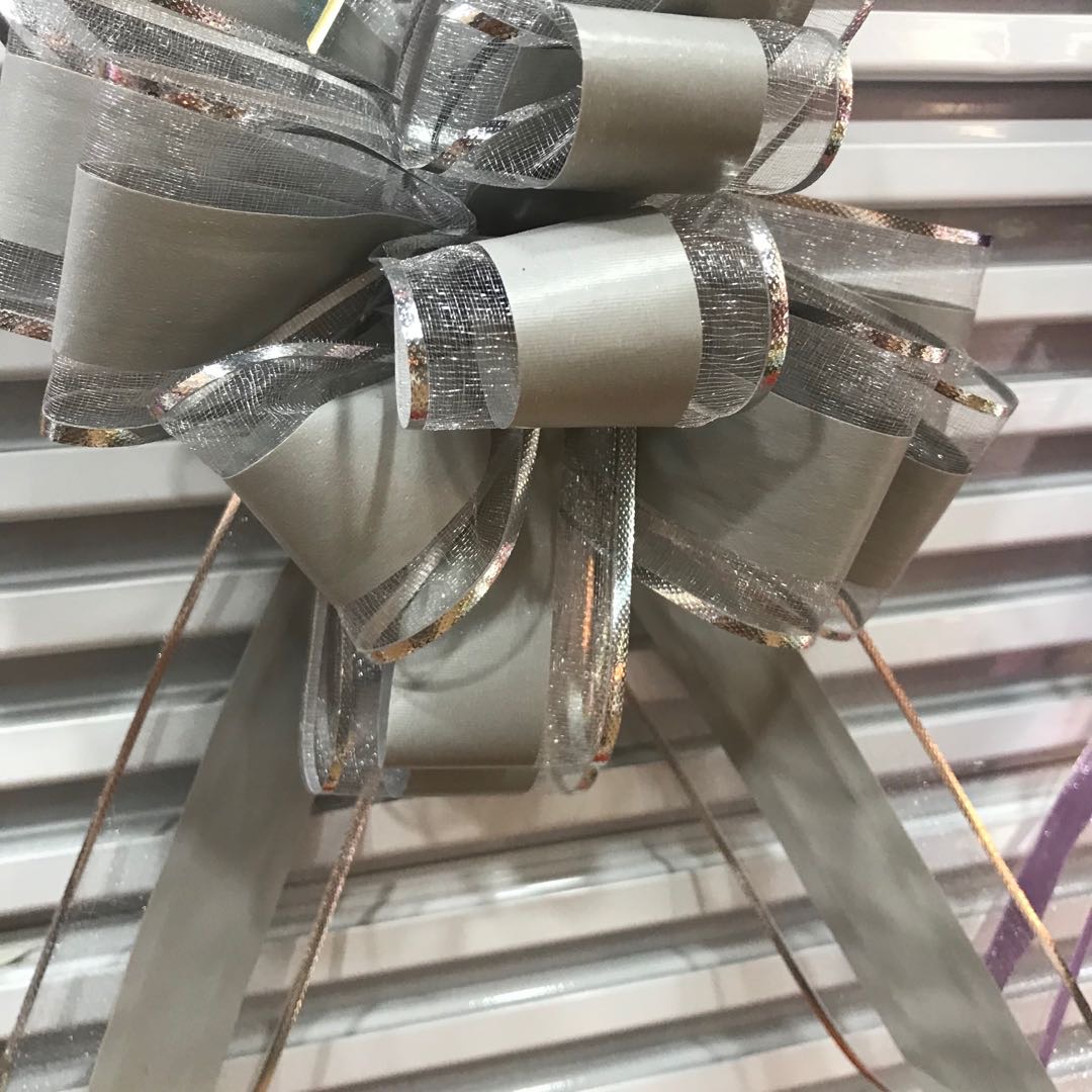 雪纱拉花结婚用品婚庆婚车婚房拉花装饰花手拉花彩带花礼物拉花布置品天鸿新品细节图