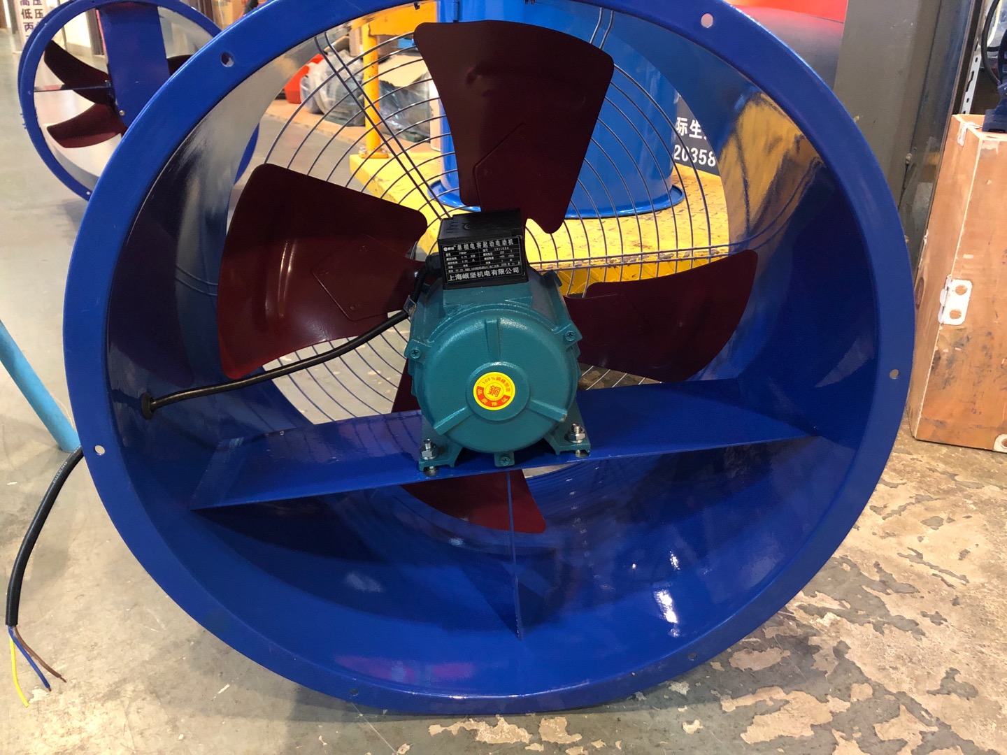 Shanghai Minjian Mechanical and Electrical Equipment Co., LTD. Low noise axial fan integrity management cost-effective customer repurchase rate high use all good Specification drawing