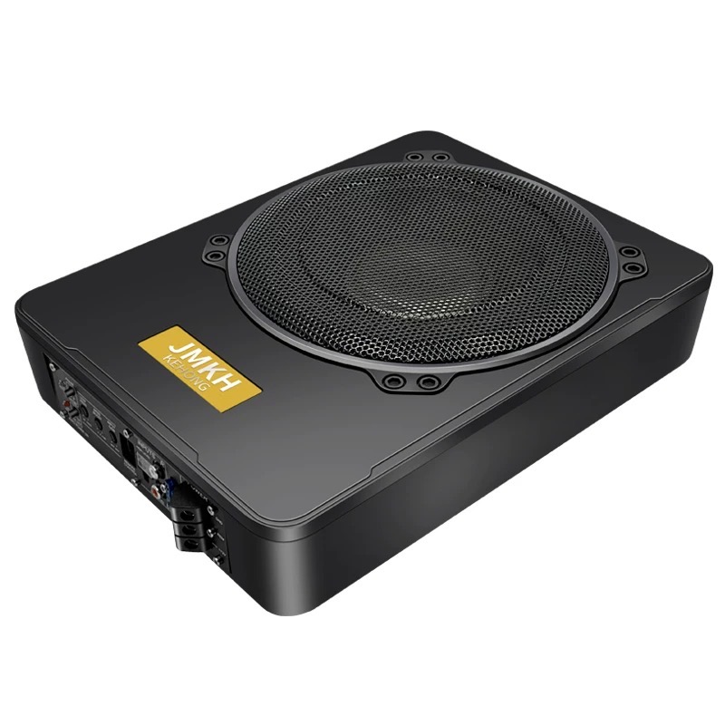低音炮车载无损改装超薄重低音10寸12V24v有源汽车专用低音炮音响细节图