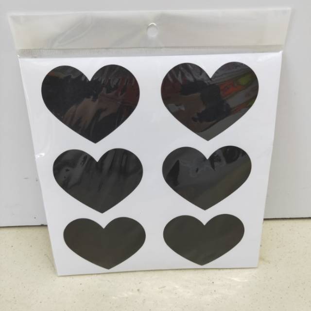 Office supplies, student supplies, heart-shaped stickers details Picture
