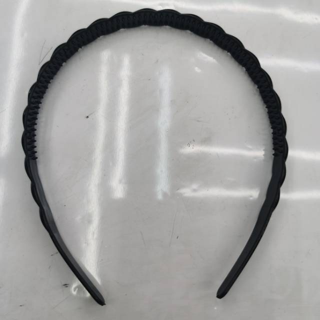 Hot New Water Ripple Black Plastic Ladies Fashion Hair Hoops Hair Hoops Hair Accessories Head Hoops details Picture