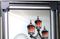 龙堡画饰50X70cm黑银白双框冰晶画产品图