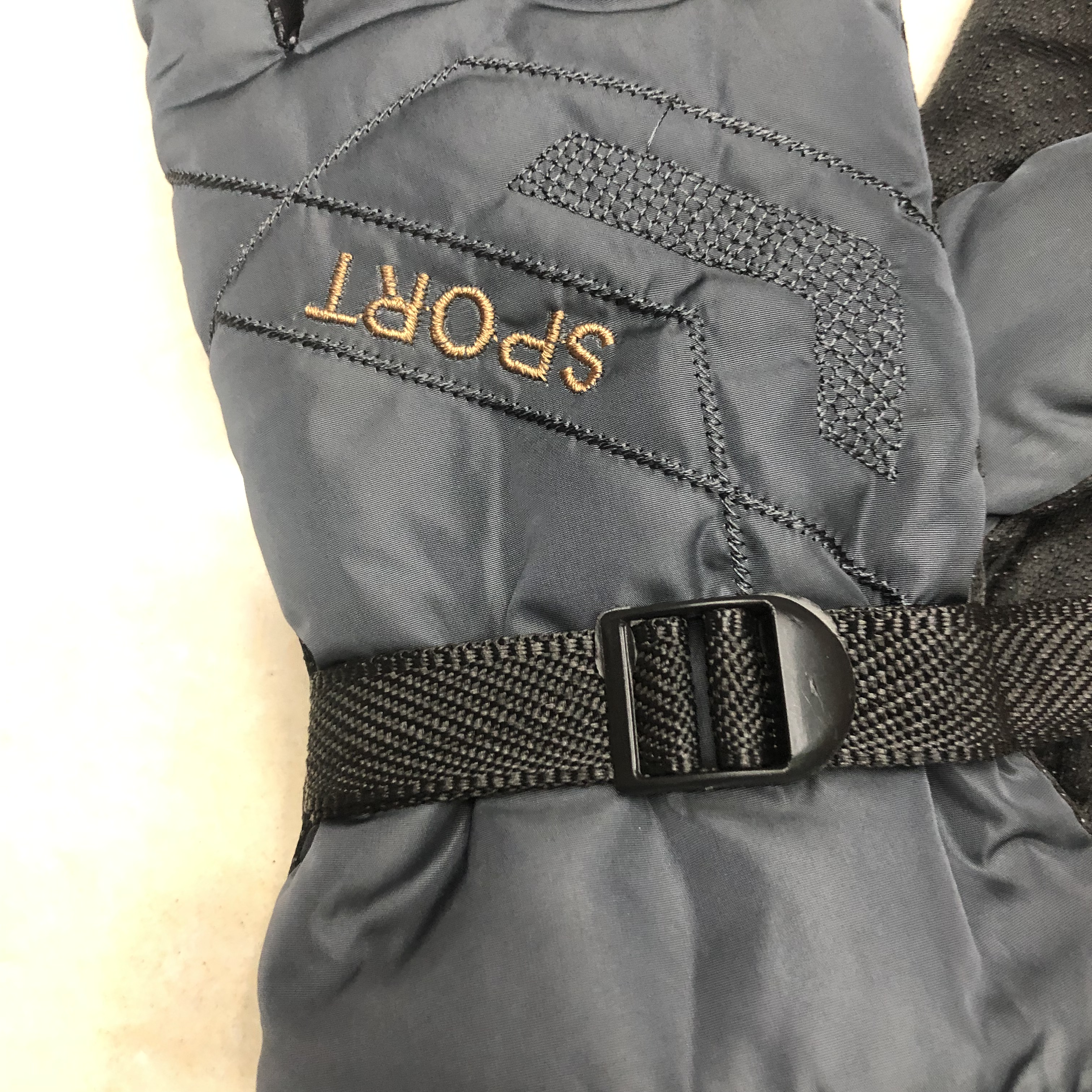 Men's Gloves Winter Riding Plus Fleece Thickened Warm Windproof Cold Waterproof Leather Gloves Outdoor Motorcycle Riding Specification drawing
