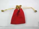 高档红色绒布精致包装袋礼品袋糖果袋喜糖袋收口袋