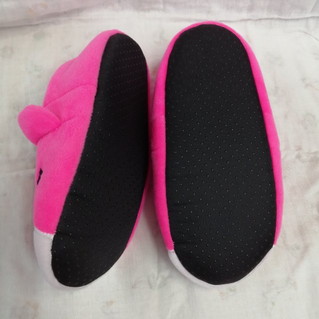 Home Shoes Non-Slip Indoor Floor Shoes Men's And Women's Spring Slippers Cute Cartoon Flat Floor Bag With Unicorn Specification drawing