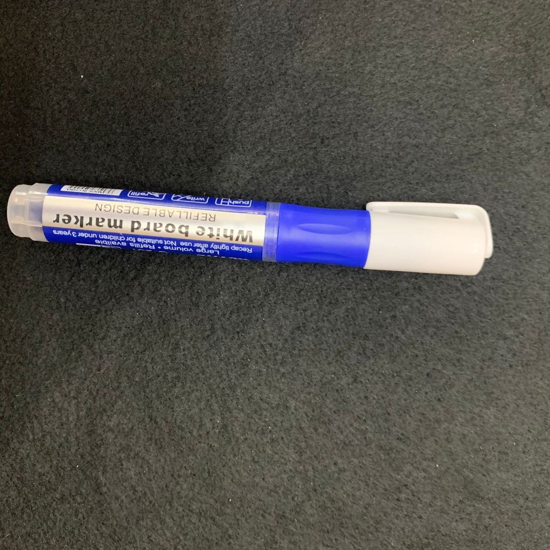 Stationery Office Cultural Supplies Writing Tools Whiteboard Pen Office Supplies Whiteboard Pen Water-Based Erasable Environmental Protection Color Red Blue Black Marker Stationery details Picture
