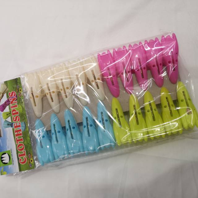 厂家直销塑料夹子彩色夹子衣物夹出口晾衣夹