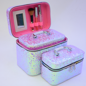 新款小手提箱可爱化妆箱迷你登机箱短途旅行便携收纳箱子母箱详情图3