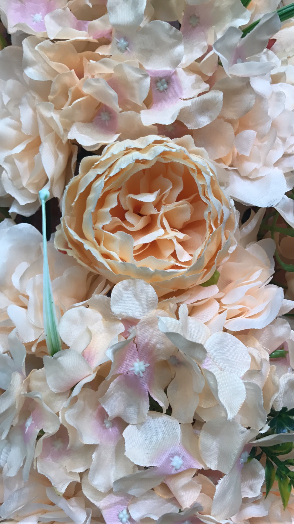 仿真花假花玫瑰绢花客厅室内装饰diy花朵绣球花包装装饰