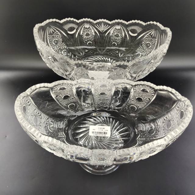 Glass tall boat candy scoop ice cream goblet thumbnail