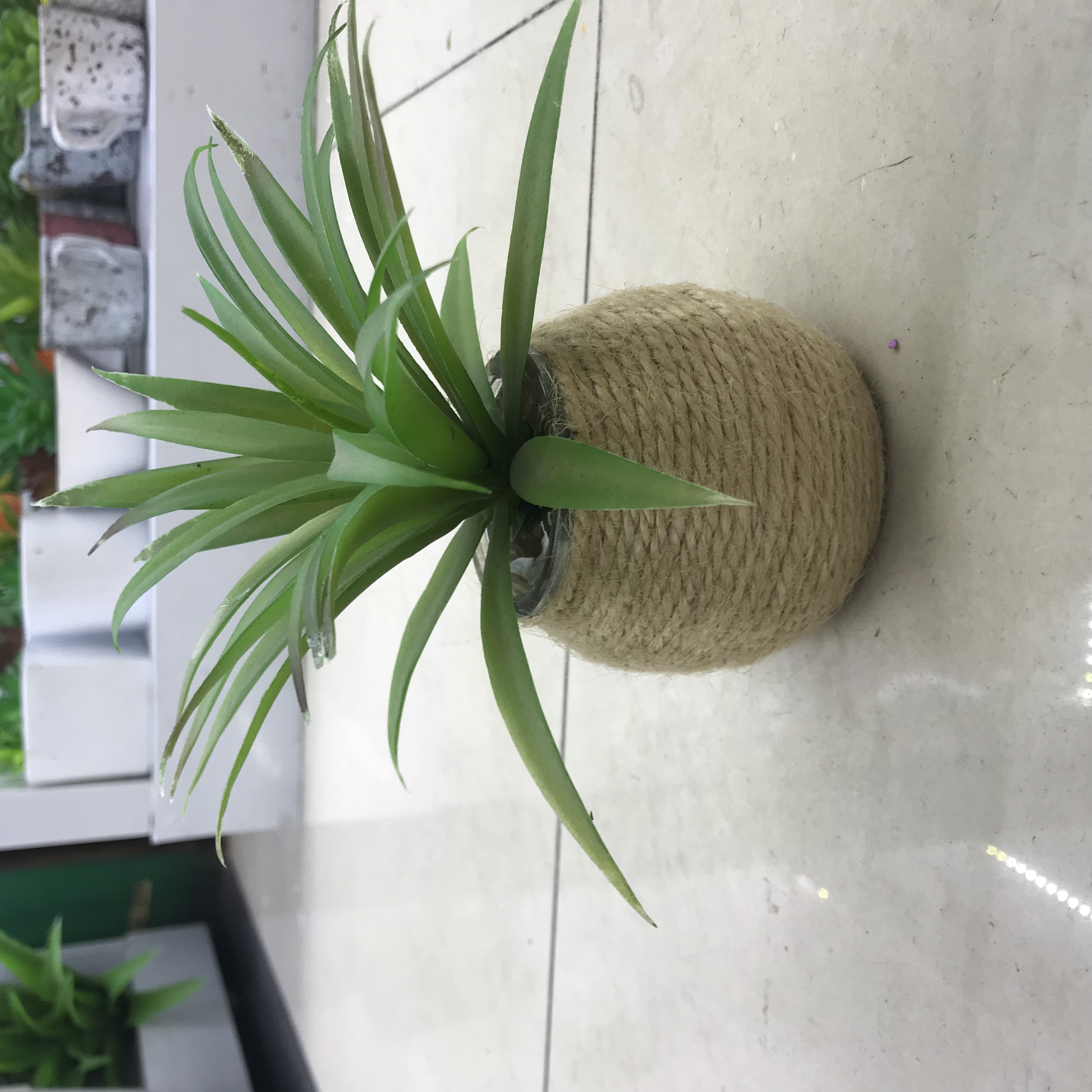 Artificial gladiolus plant person faked green plant green indoor living room decoration simulated flowers fake bonsai potted plants thumbnail