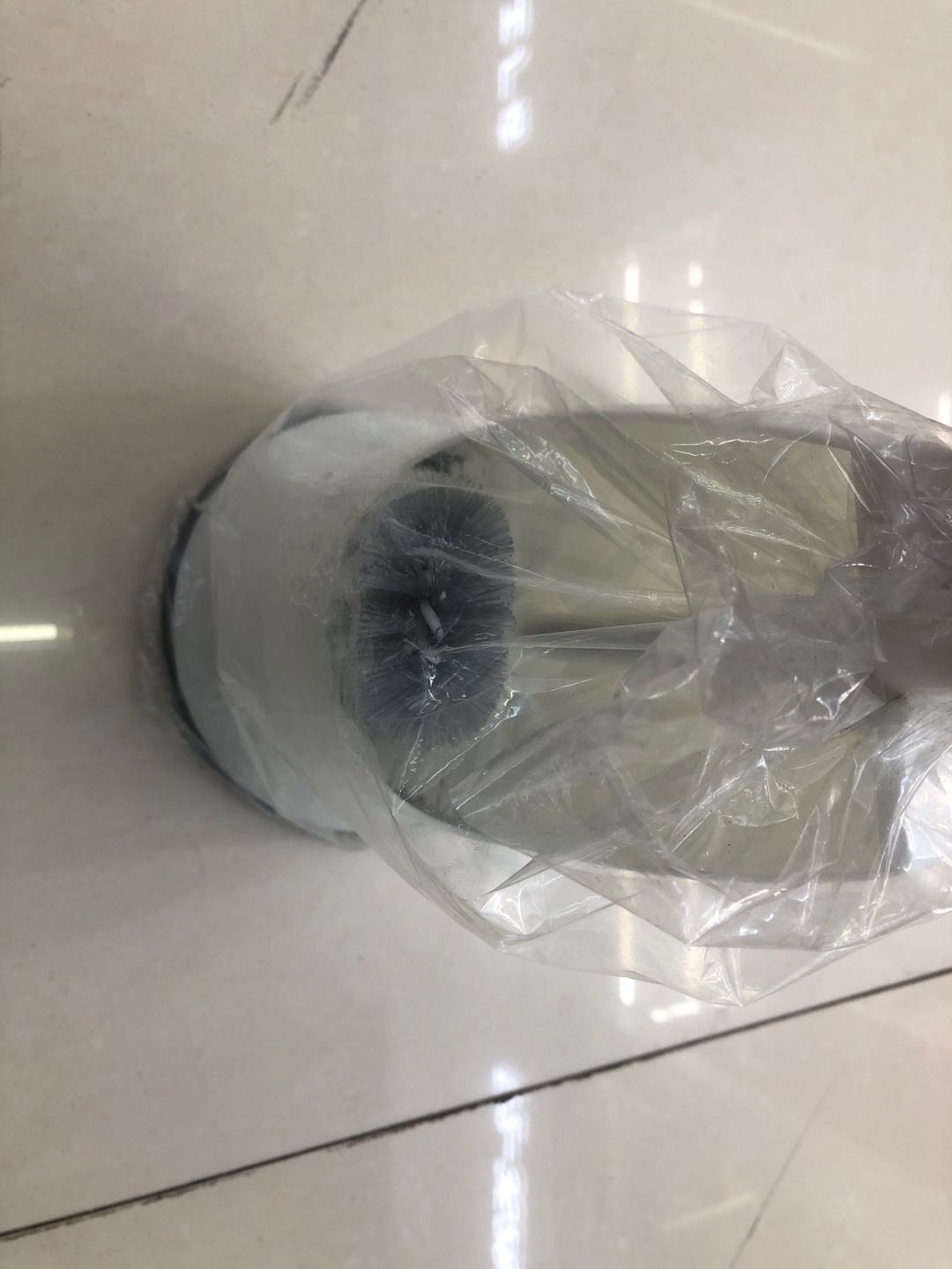 马桶刷卫生间厕所清洗神器塑料软毛刷产品图