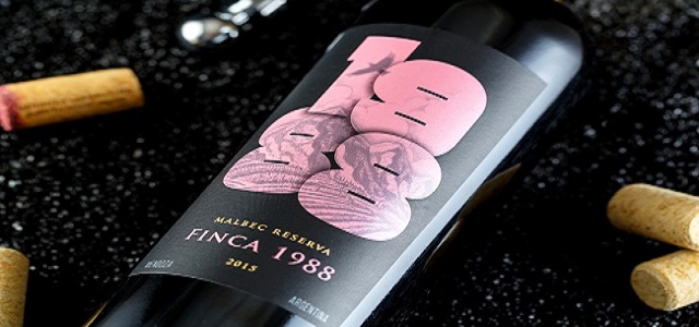 1988 Chateau Marbec Dry Red Wine Specification drawing
