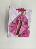 The manufacturer supplies four-color mixed handbags for women's clothing powder-coated gift bags details Picture