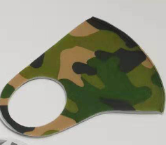 Mask Dust Breathable Camouflage Summer Sun Protection Men And Women Uv Thin Fashion Black [For Foreign Trade] full figure