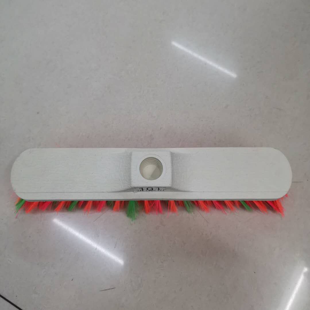 Wholesale And Retail Plastic Broom Cheap Practical Household Products Can Be Matched With A Wooden Handle details Picture