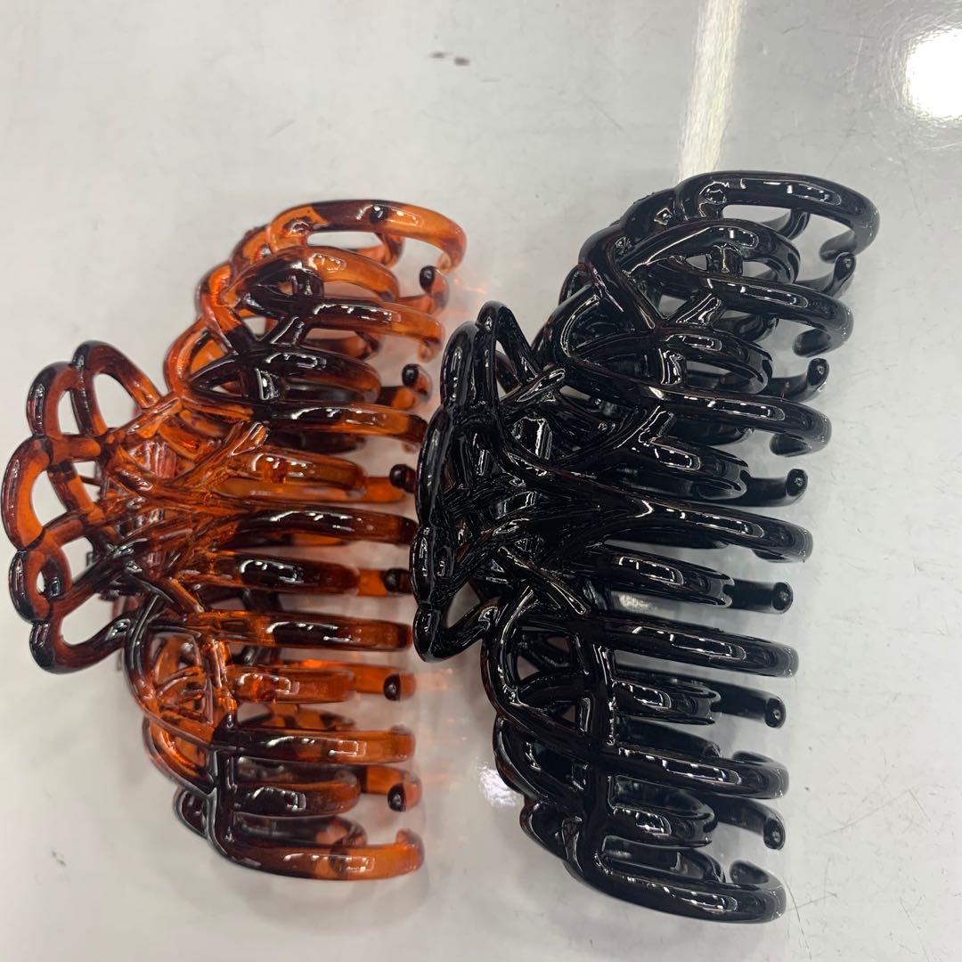 New Japanese style simple solid color large scratch-clip hair clip, bath clip headwear