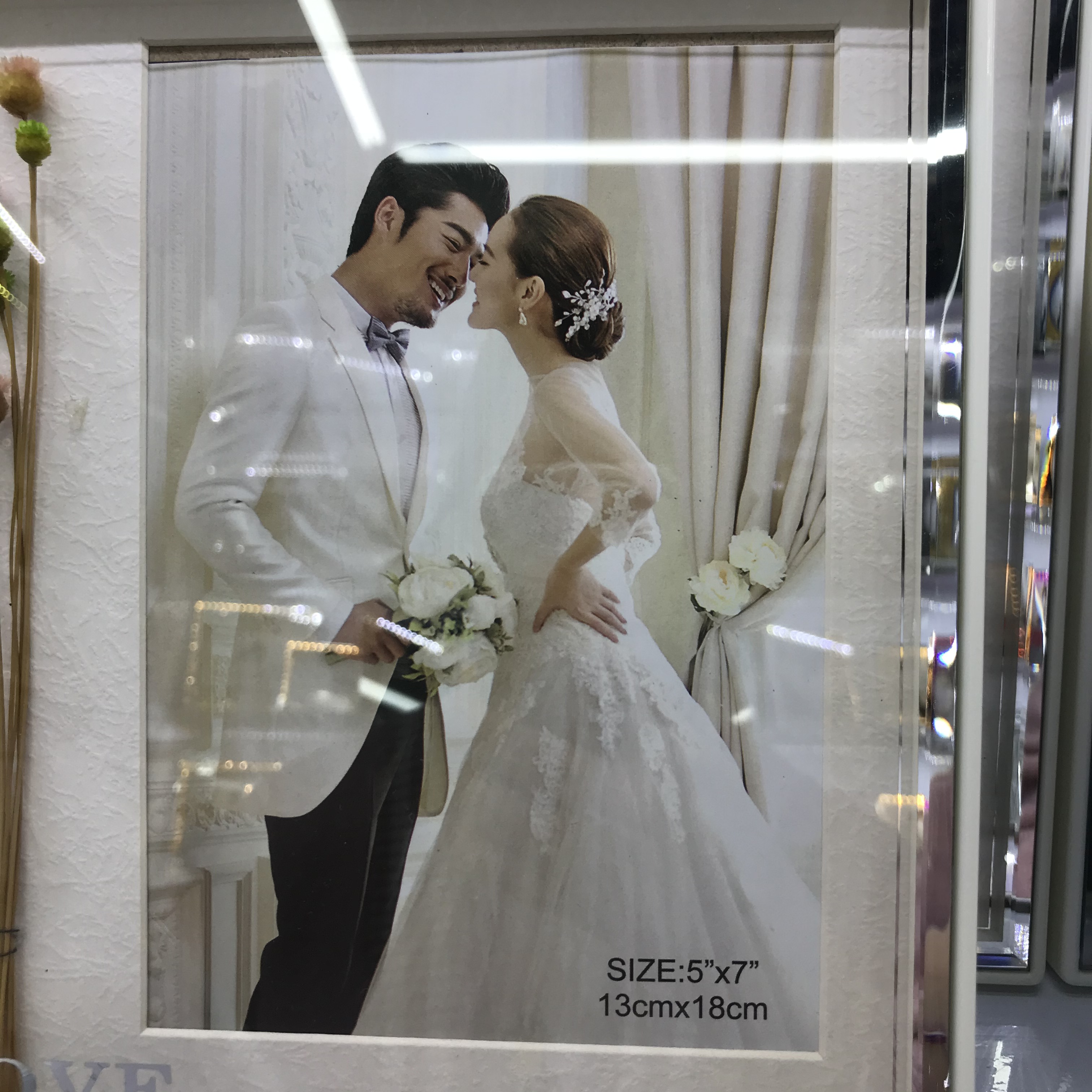 摆台7寸洗照片立体中空相框diy标本框婚纱照宝宝照相框细节图