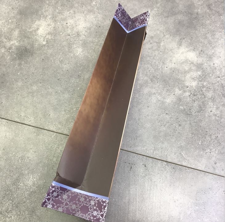 White cardboard red wine and wine bags 36*12.5*8.5cm gift bags Specification drawing