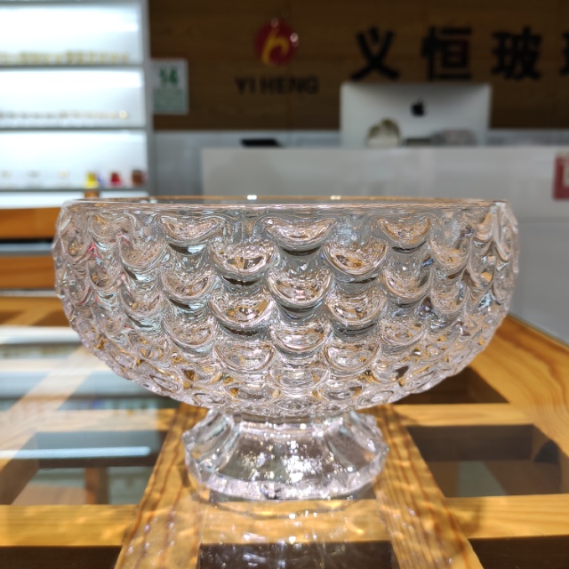 锤纹玻璃水果盘多款式可选价格面议